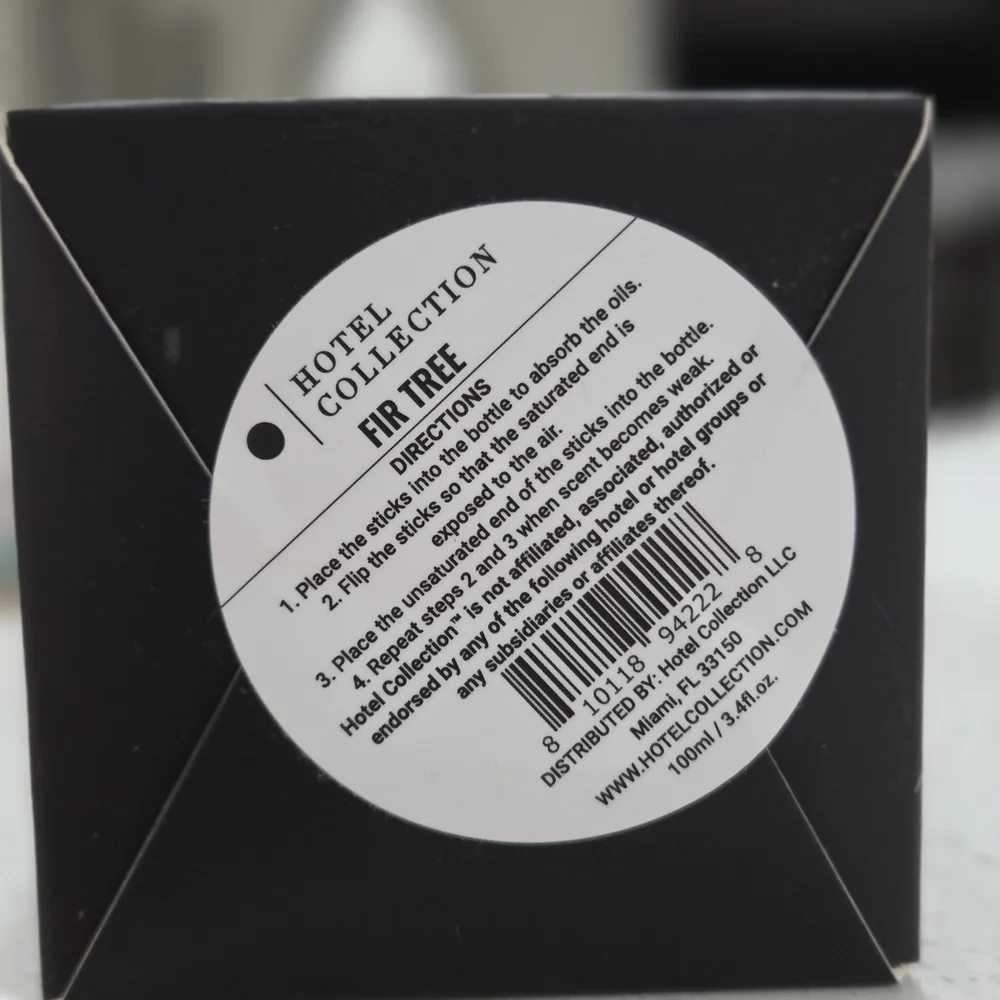 Hotel Collection Reed Diffuser - Black - Picture 2 of 4